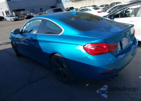 2018 BMW 430I из США, поврежденный, VIN WBA4W3C56JAE99472